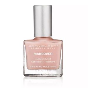 2x Dermelect Makeover Concealing Ridge Filler Peptide Infused Nail Polish